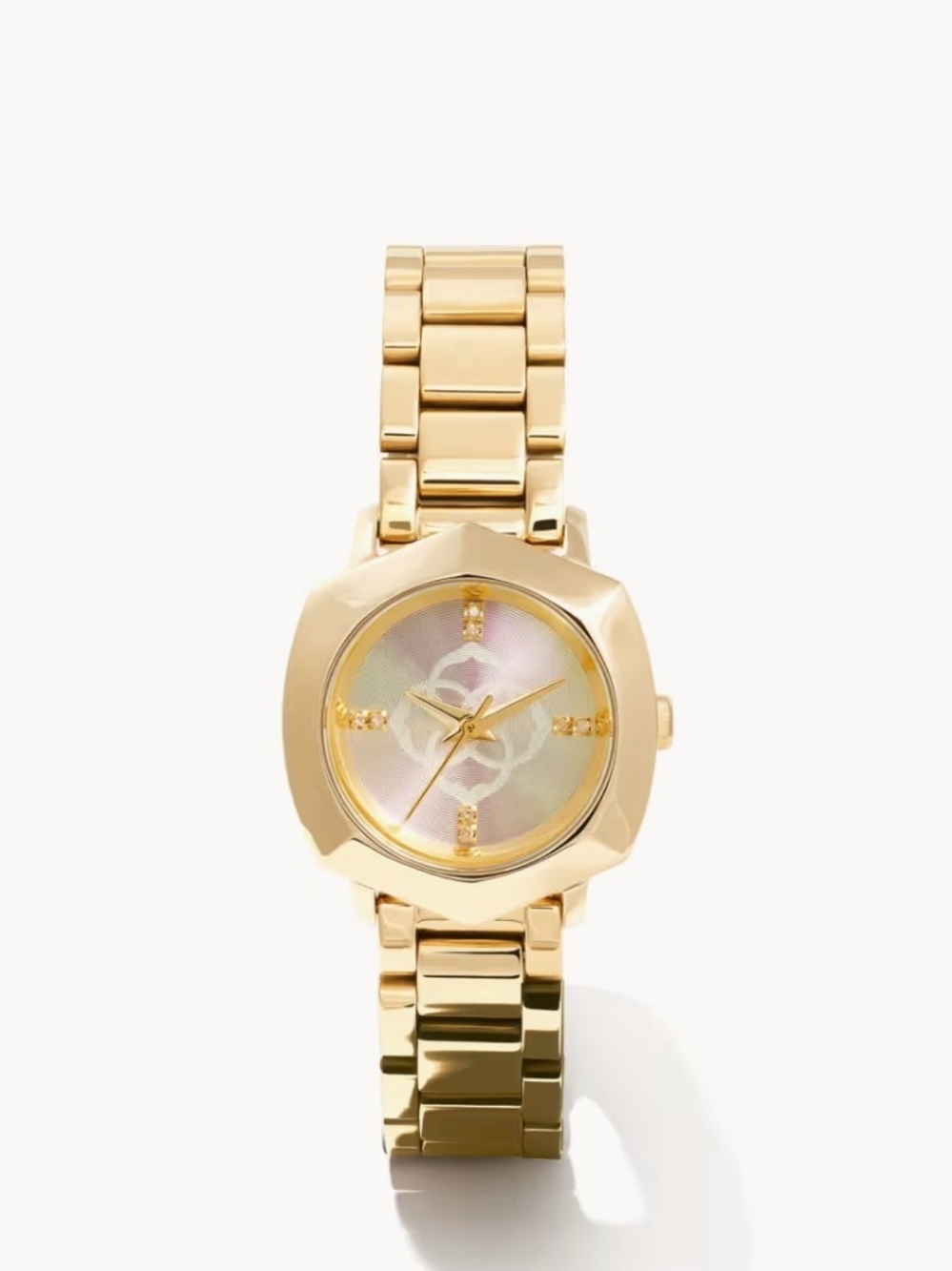 Kendra Scott Dira Gold Tone Stainless Steel 28mm Watch